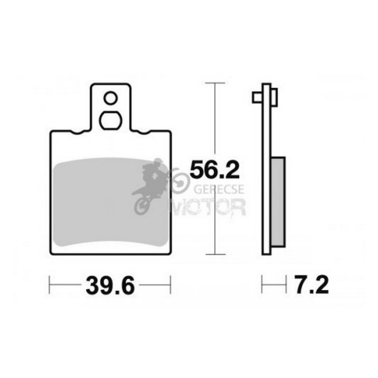 Fékbetét AP Racing LMP424 ST