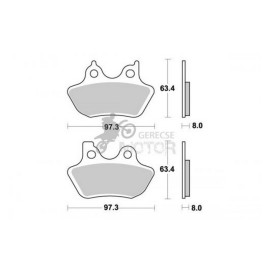 Fékbetét AP Racing LMP426 SF