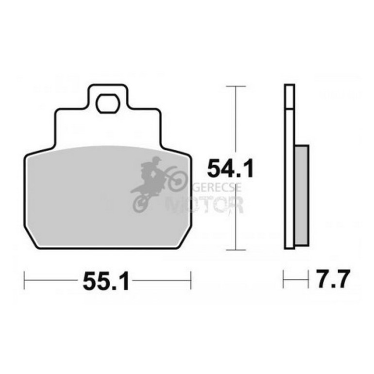 Fékbetét AP Racing LMP431 ST