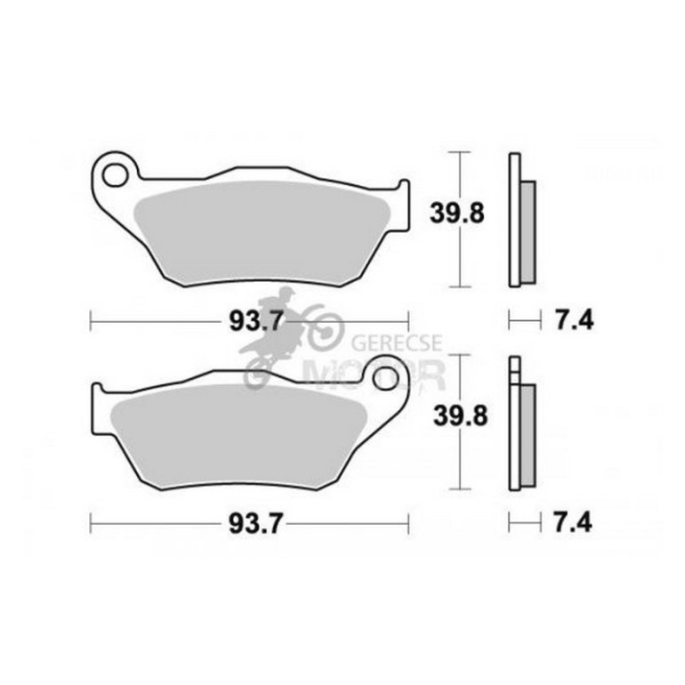 Fékbetét AP Racing LMP437 ST