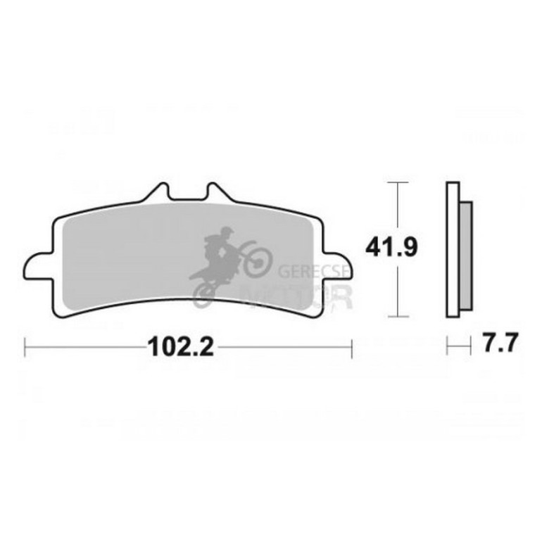 Fékbetét AP Racing LMP441 CRR