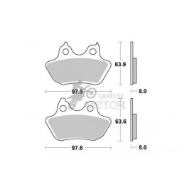 Fékbetét AP Racing LMP446 SR