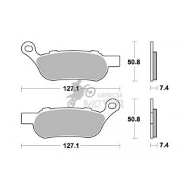 Fékbetét AP Racing LMP454 SR