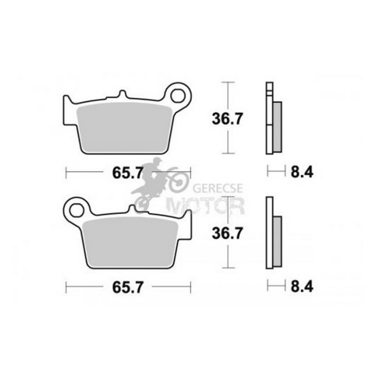 Fékbetét AP Racing LMP461 ST