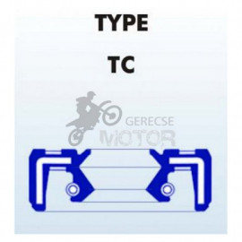 Szimering váltókar tengely 12x19x5