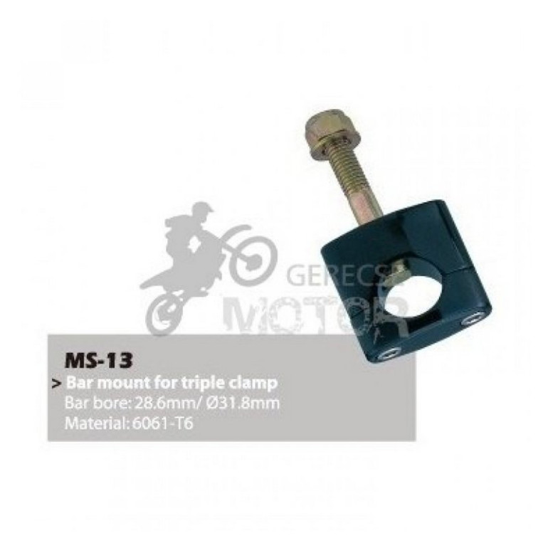 Kormány befogó vastag 28mm Pazzaz