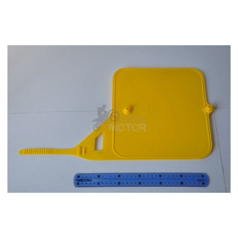 Első rajtszámtábla UFO