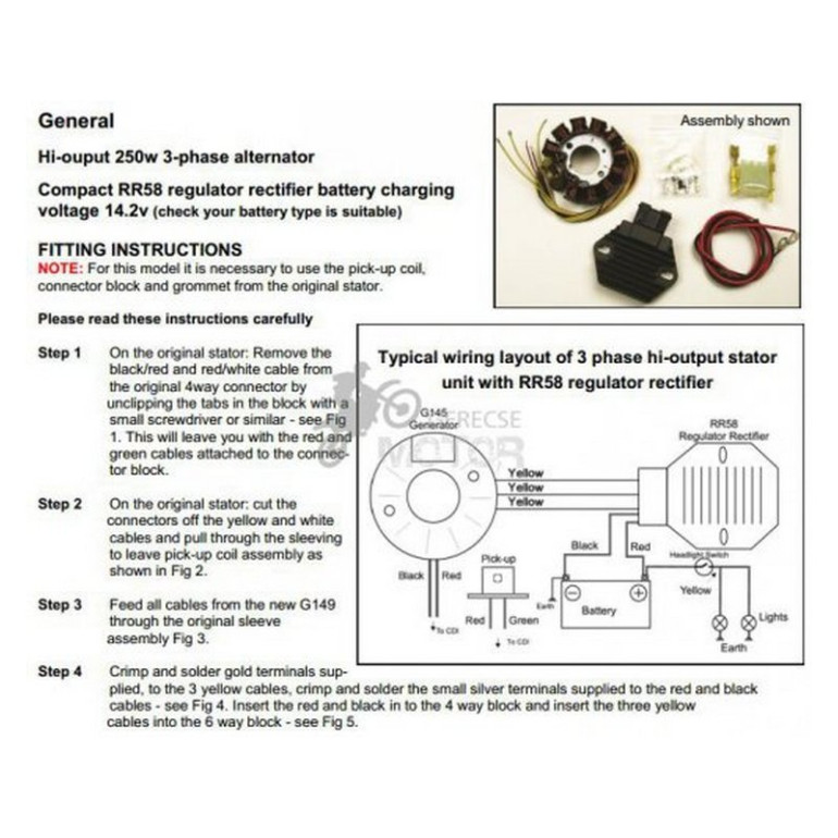 Generátor ELG145+RR58