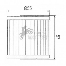 Olajszűrő HIFLOFILTRO HF123