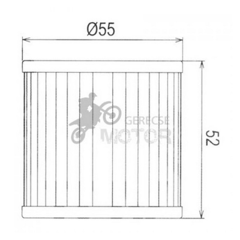 Olajszűrő HIFLOFILTRO HF125