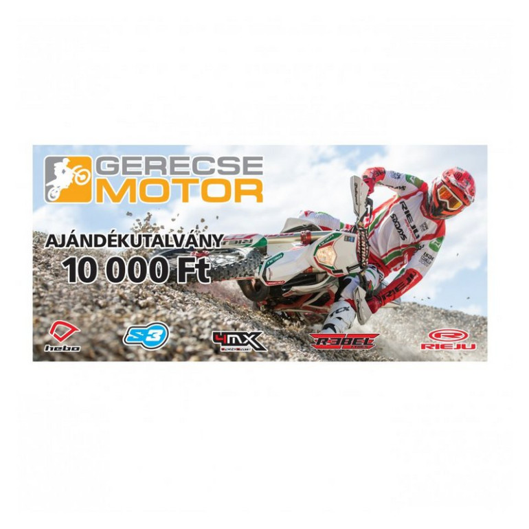 Ajándék utalvány 10.000Ft értékben