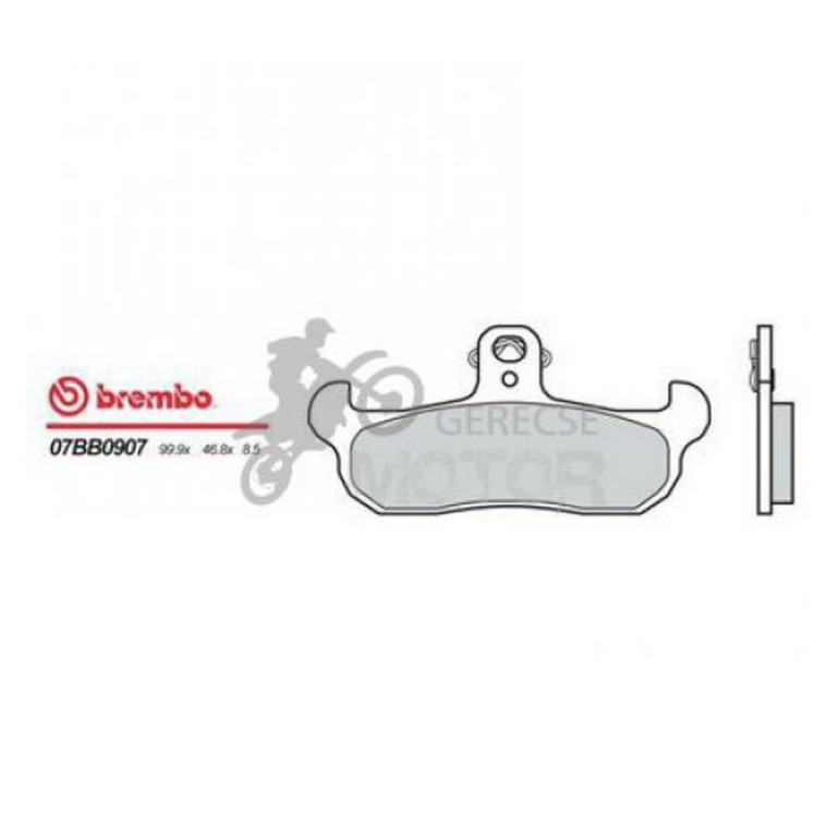 Fékbetét Brembo BRM 07BB0907