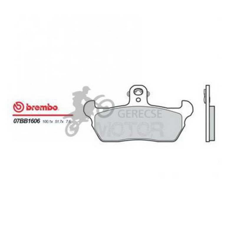 Fékbetét Brembo BRM 07BB1606