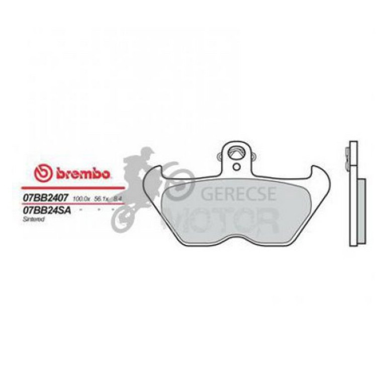 Fékbetét Brembo BRM 07BB24 SA
