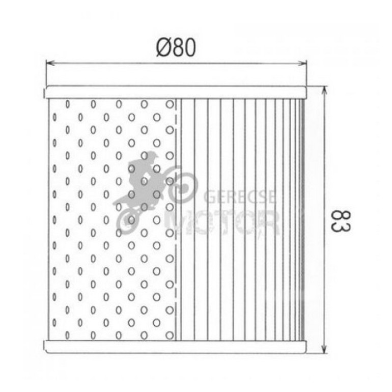 Olajszűrő HIFLOFILTRO HF126
