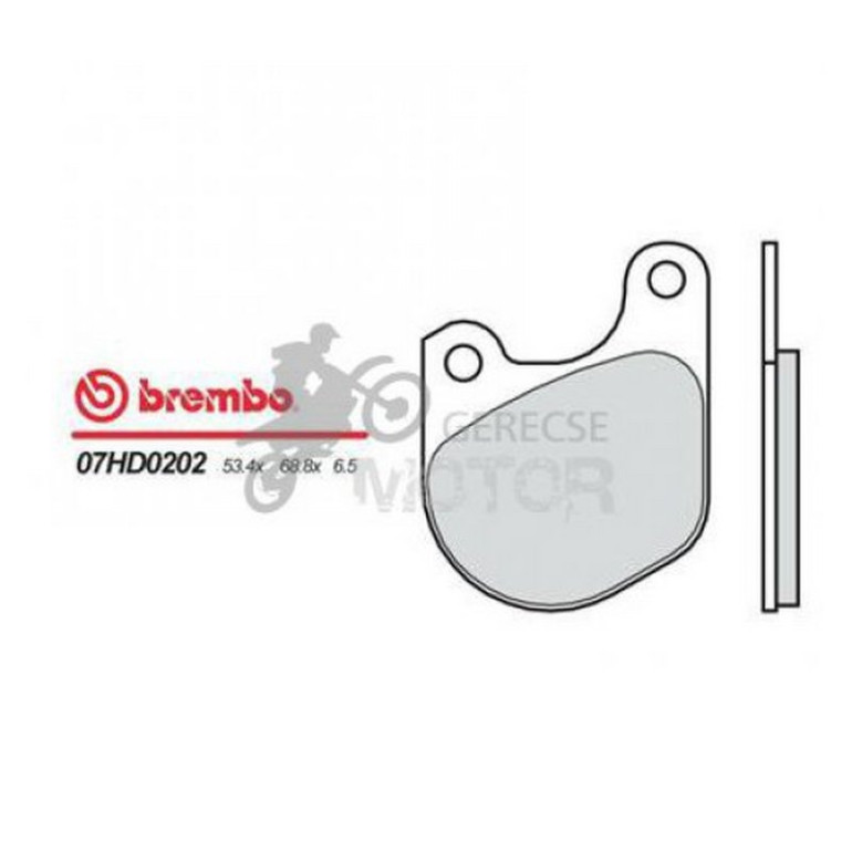 Fékbetét Brembo BRM 07HD0202