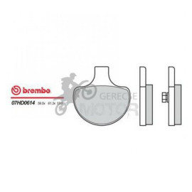 Fékbetét Brembo BRM 07HD0614