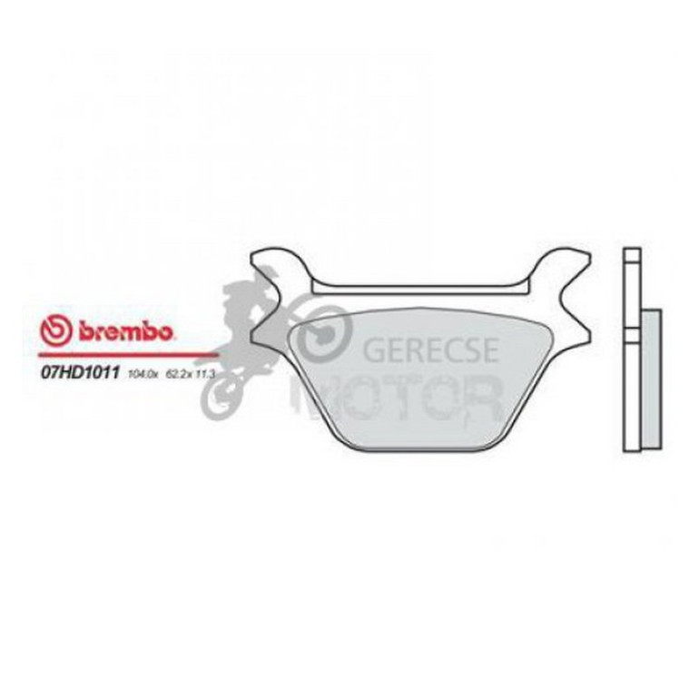Fékbetét Brembo BRM 07HD1011