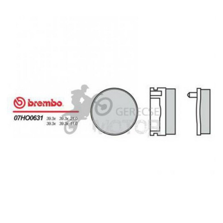 Fékbetét Brembo BRM 07HO0631
