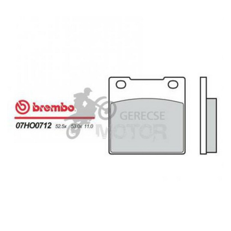 Fékbetét Brembo BRM 07HO0712