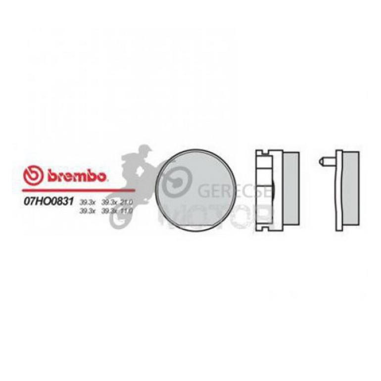 Fékbetét Brembo BRM 07HO0831