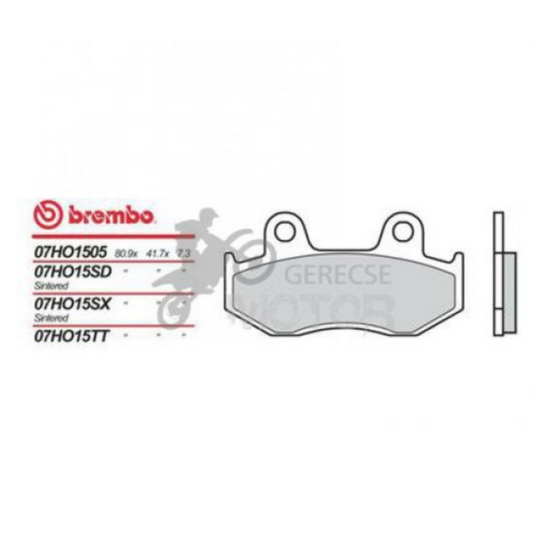 Fékbetét Brembo BRM 07HO15 SX