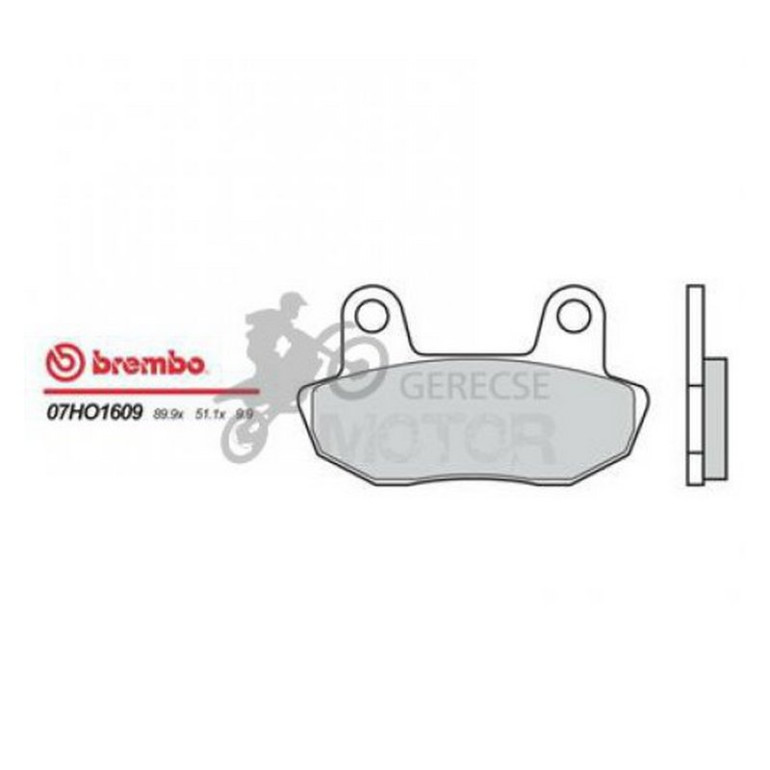 Fékbetét Brembo BRM 07HO1609