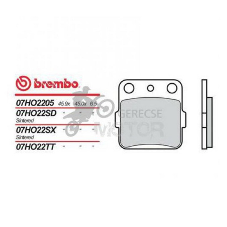Fékbetét Brembo BRM 07HO2205