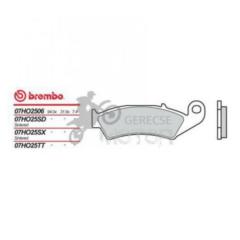 Fékbetét Brembo BRM 07HO25 SD