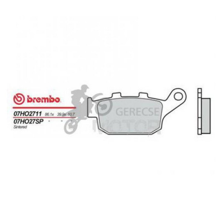 Fékbetét Brembo BRM 07HO27 SP