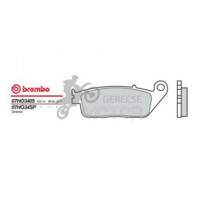 Fékbetét Brembo BRM 07HO3405