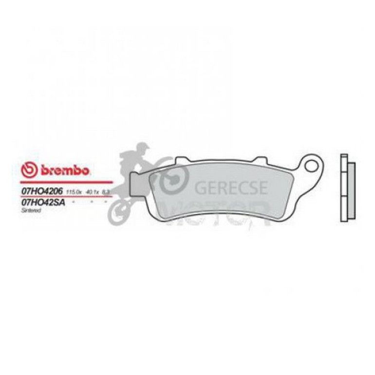 Fékbetét Brembo BRM 07HO4206
