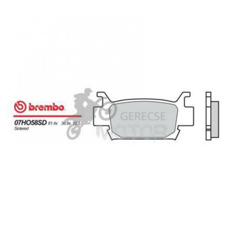 Fékbetét Brembo BRM 07HO58 SD