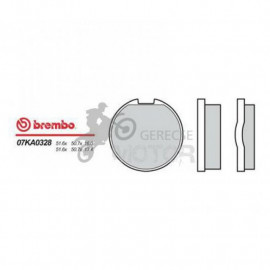 Fékbetét Brembo BRM 07KA0328