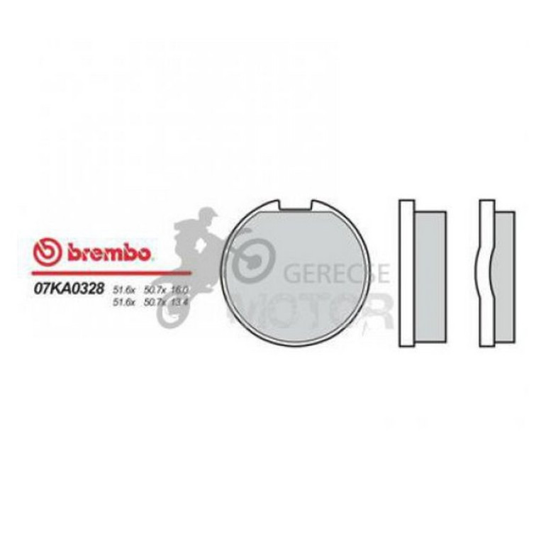 Fékbetét Brembo BRM 07KA0328