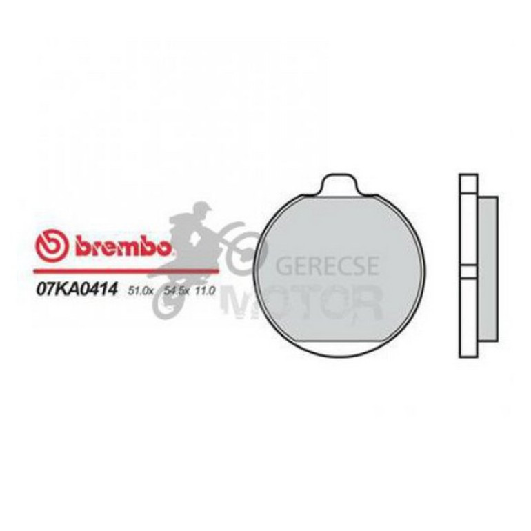 Fékbetét Brembo BRM 07KA0414
