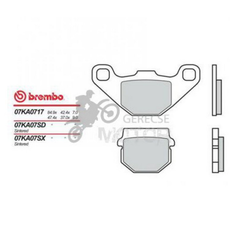 Fékbetét Brembo BRM 07KA0717