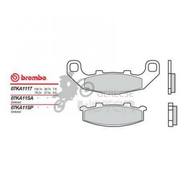 Fékbetét Brembo BRM 07KA1117