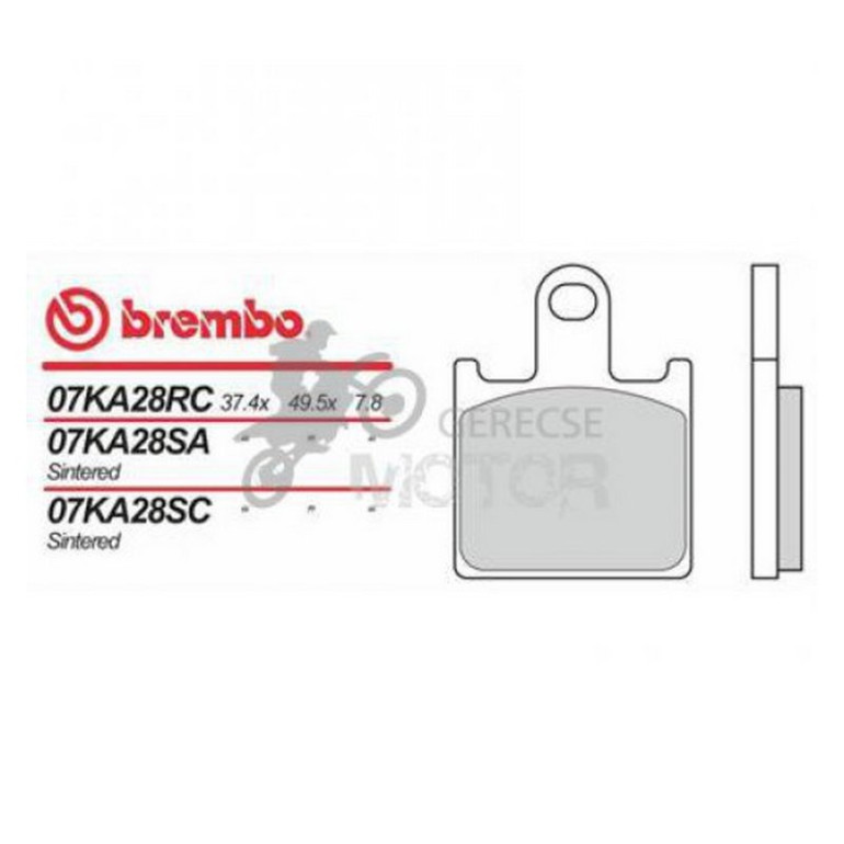 Fékbetét Brembo BRM 07KA28 SC