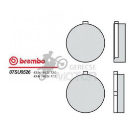 Fékbetét Brembo BRM 07SU0526