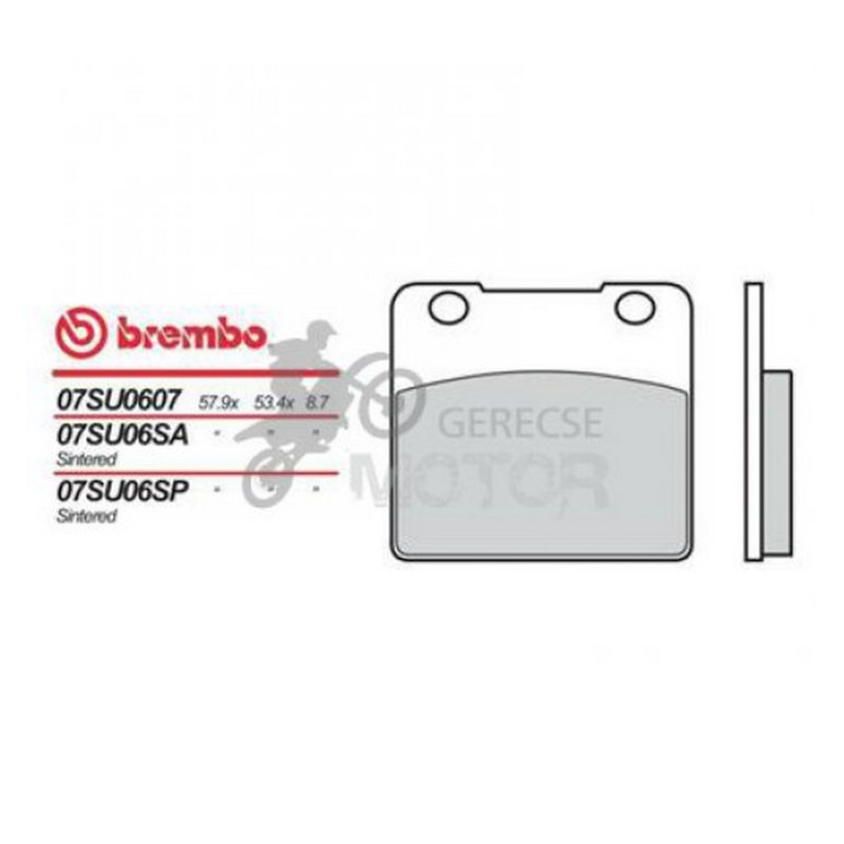 Fékbetét Brembo BRM 07SU06 SP