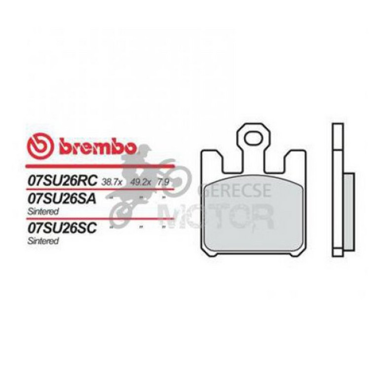 Fékbetét Brembo BRM 07SU26 RC