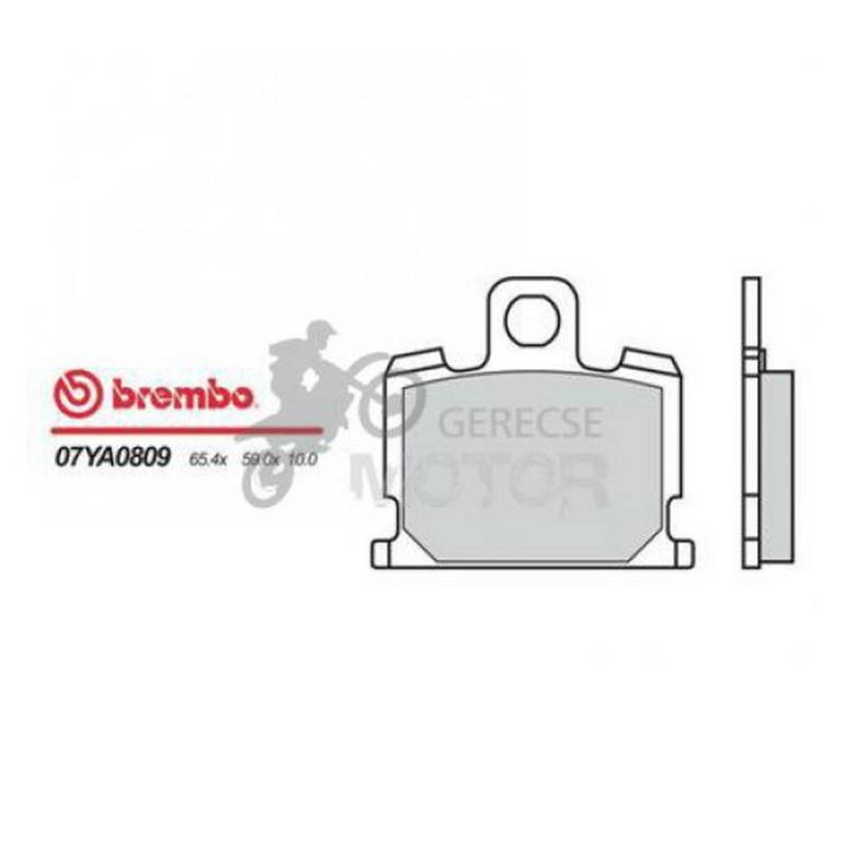 Fékbetét Brembo BRM 07YA0809