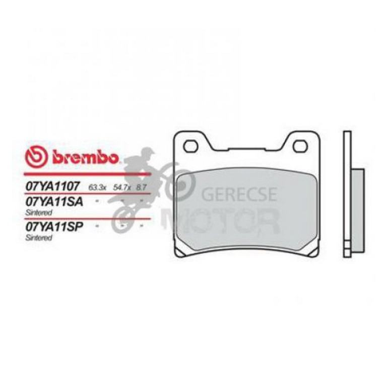 Fékbetét Brembo BRM 07YA11 SP