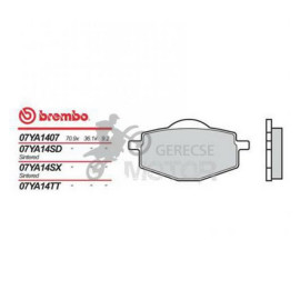 Fékbetét Brembo BRM 07YA1407