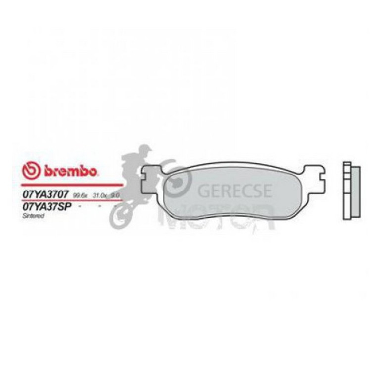 Fékbetét Brembo BRM 07YA3707