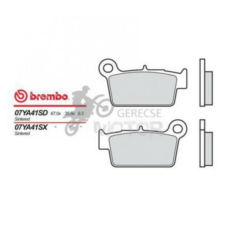 Fékbetét Brembo BRM 07YA41 SX