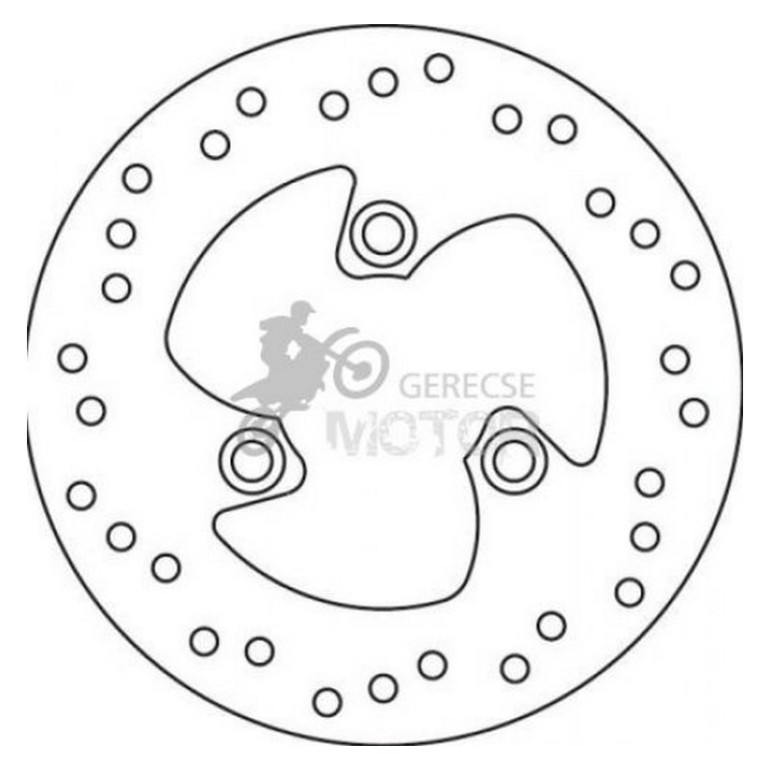Első féktárcsa Brembo BRM 108200010