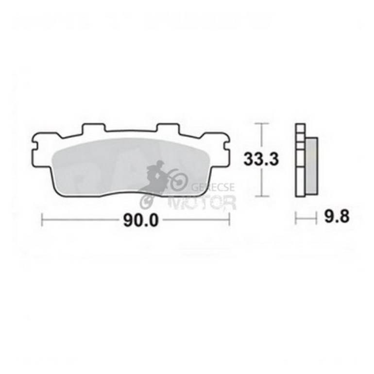Fékbetét AP Racing LMP471 ST
