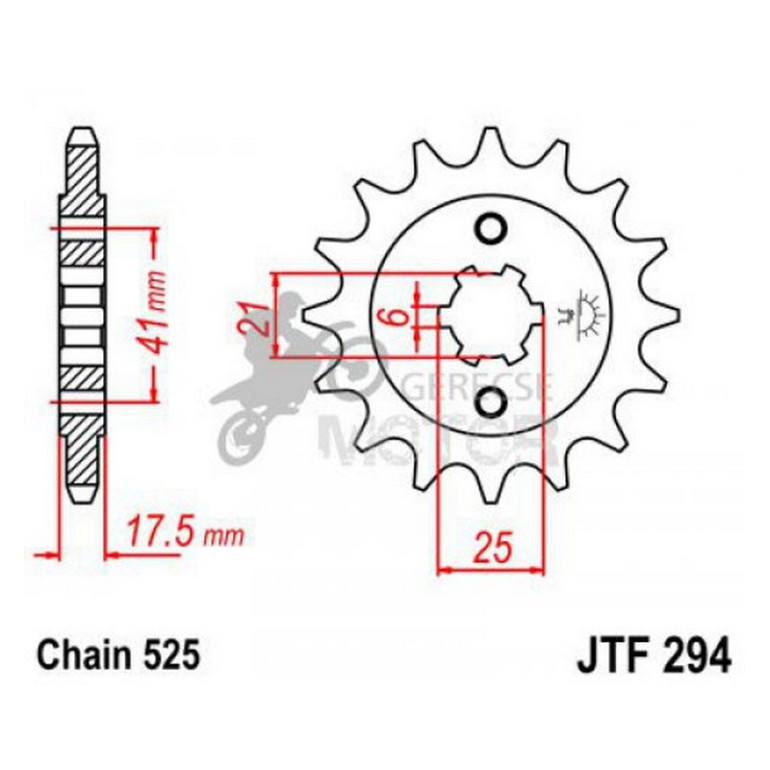 Lánckerék első JTF294